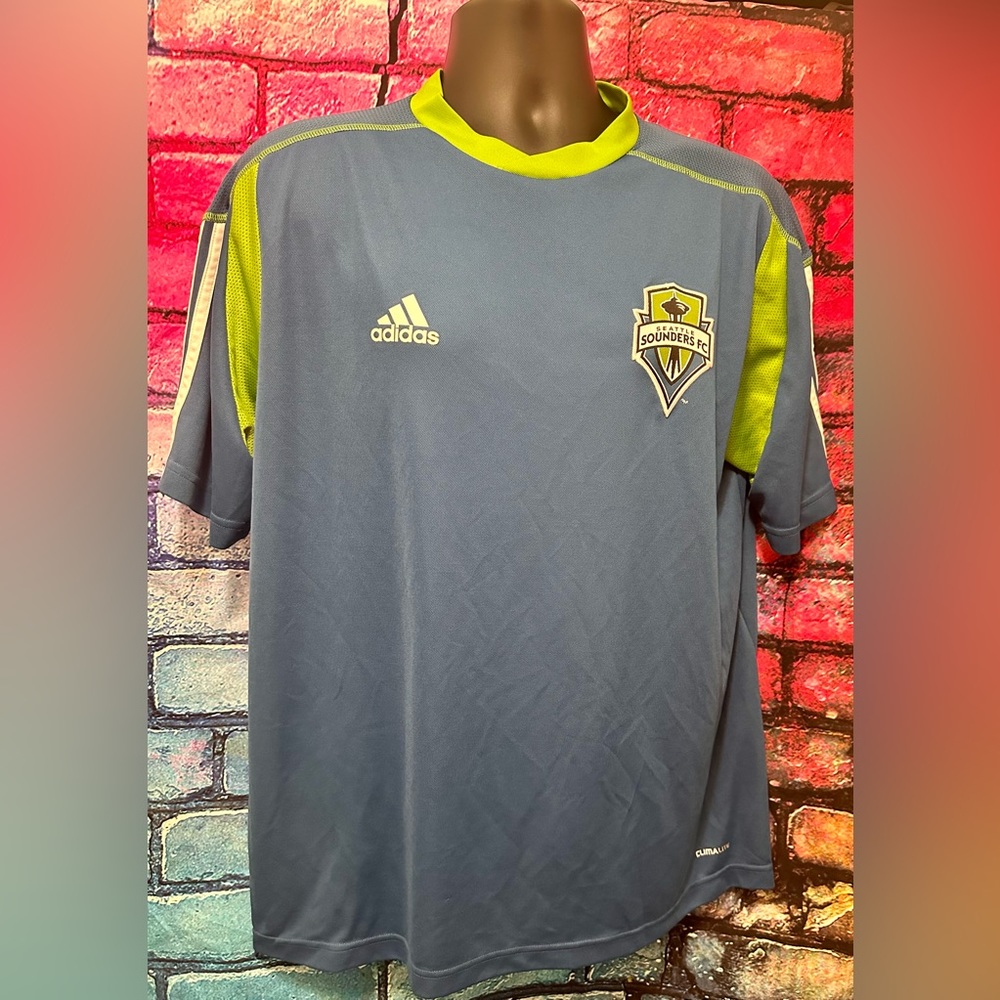 Seattle Sounders FC Adidas Shirt Size Large